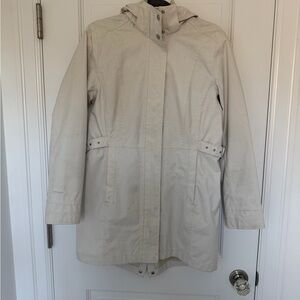 Women's North Face Khaki Hooded Jacket